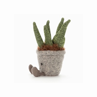 Jellycat Silly Succulent Aloe UK | 36150NXOD